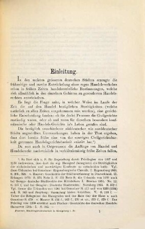 Anfänge und Entwickelung der Handelsgerichtsbarkeit in der Stadt Königsberg i. Pr.