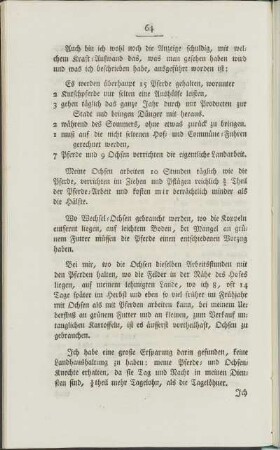 [Der Kraftaufwand bei der Bewirthschaftung Flotbecks]