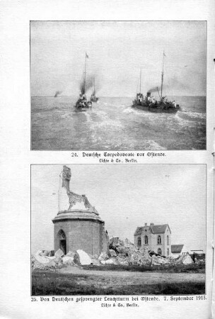 24. Deutsche Torpedoboote vor Ostende.