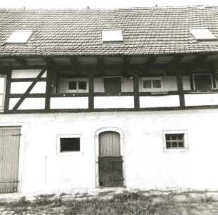 Dresden-Kaditz, Altkaditz 23. Dreiseithof (1799-1802). Wohnstallhaus