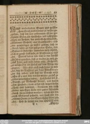 [Das dritte Capitel. Wanslebens Aufenthalt in Egypten.]