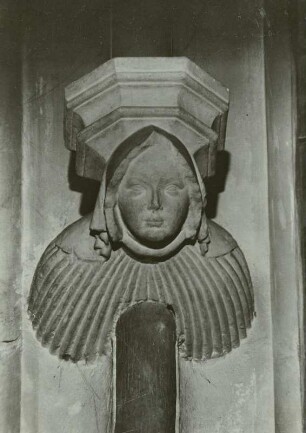 Dresden. Sophienkirche. Busmannkapelle. Konsul-Büste der Frau des Bürgermeisters Busmann