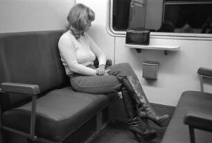 Bei Essen in der S-Bahn