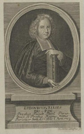 Bildnis des Ludovicus Ellies Du-Pin