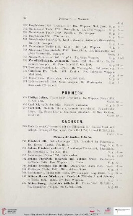 Sachsen (Nr. 778 - 836)