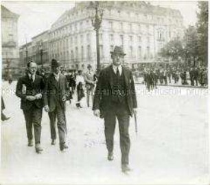 Der ehemalige Reichskanzler Hermann Müller