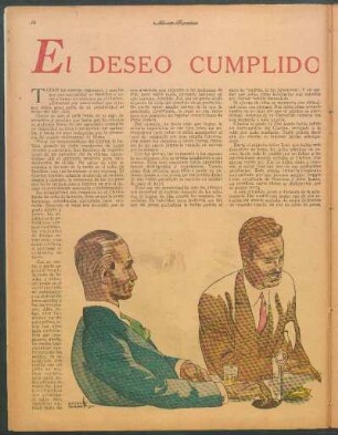 El deseo cumplido : Cuento por Barbara Hedworth