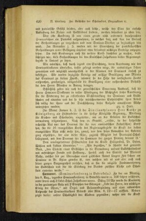 Hannover : (Seminarkonferenz in Bederkesa)