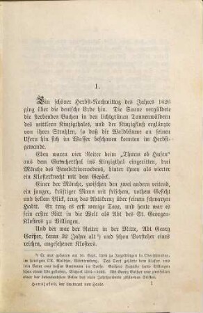 Der Leutnant von Hasle : eine Erzählung aus dem dreißigjährigen Kriege
