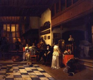 Holländische Gesellschaft des 17. Jahrhunderts