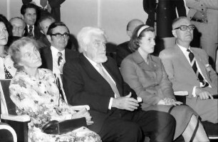 25. Jubiläumstagung 1975 Medizin: In der Sitzreihe