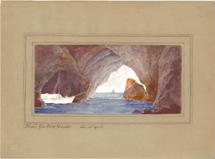 Gärtner, Friedrich von; Reisezeichnungen - Neapel (Studie)
