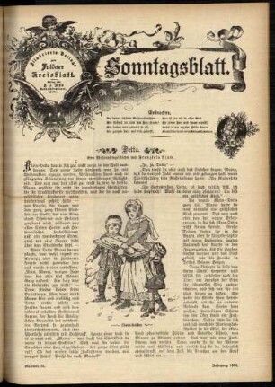 Ausgabe vom Sonntag, den 23. Dezember 1906.