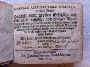 Handbuch zur militärischen Architektur