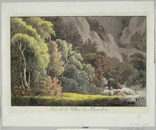 Im Kirnitzschtal zwischen Bad Schandau und Hinterhermsdorf bei Sebnitz in der Sächsischen Schweiz