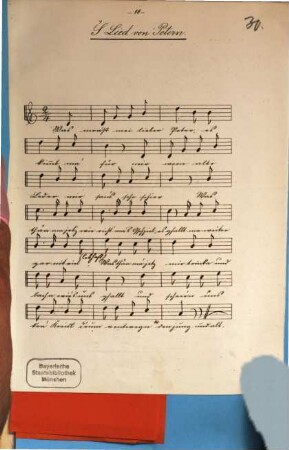 S Lied von Petern
