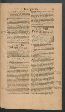 Tit. VIII. De his qui sunt sui vel alieni iuris.