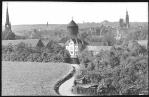 Freiberg. Blick auf Freiberg
