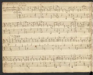 Suiten. Auszüge; cemb; B-Dur; CauC 172; CauC 168; CauC 173; CauC 175; CauC 169