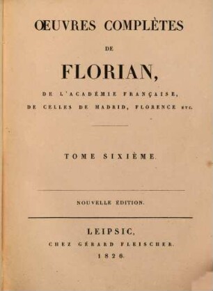 Oeuvres complètes de M. de Florian : en huit volumes, 6. Don Quichotte de la Manche, traduit de l'espagnol, partie 2