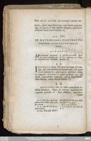 Tit. XVI. De Matrimonio Contracto Contra Interdictum Ecclesiae.