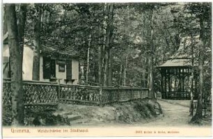 Grimma. Waldschänke im Stadtwald