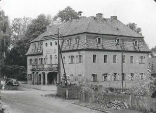Ehemaliges Schloss in Nedaschütz : Bauwesen - Herrenhäuser. Ort: Njezdašecy / Nedaschütz. Ehemaliges Schloss.