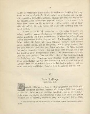 VI. Neue Anfänge (Schliepstein, Ziehe)