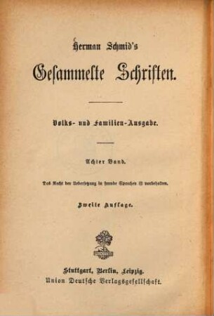 Alte und neue Geschichten aus Baiern, 1. Der Greis. Eigener Herd. Ein treuer Mann