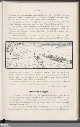 Hinterhalt legen