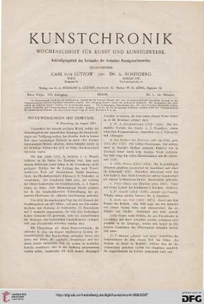 Heft 1 (10. Oktober 1895)