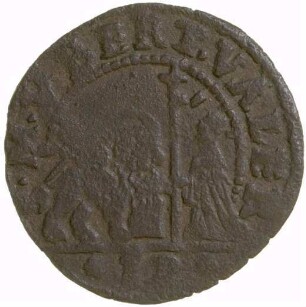 Münze, Soldo, 1656 - 1658