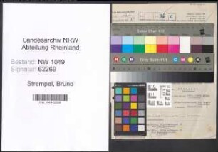 Entnazifizierung Bruno Strempel , geb. 28.10.1901 (Haendler)