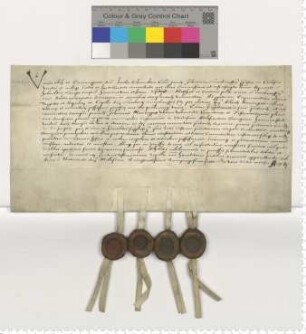Präsentation an Propst Jacob Schomaker für eine Commende am Brigitten und Grabes Altar der Lambertikapelle [lat].