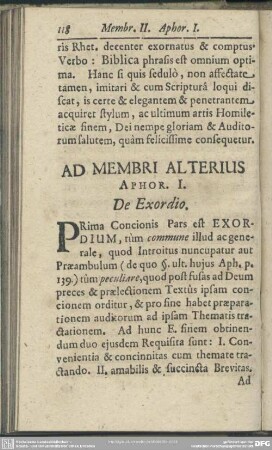 Ad Membri Alterius