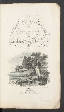 Tafel: Le cabinet du naturaliste [...]