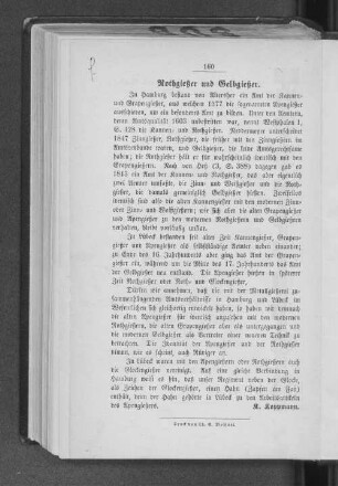Rothgießer und Gelbgießer.