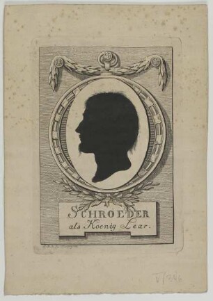 Bildnis des Friedrich Ludwig Schröder