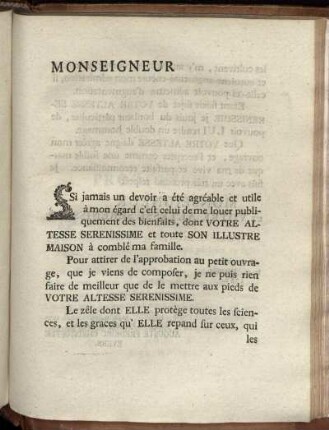 Monseigneur.
