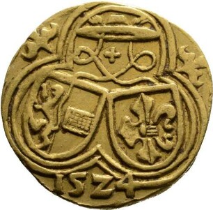 Münze, 2 Pfennig, 1524