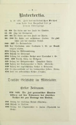 Untertertia