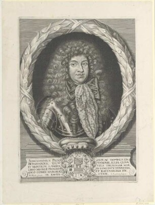 Bildnis des Herzogs Bernhard von Sachsen-Jena