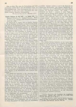 41-44 [Rezension] Rendtorff, Heinrich, Günther Holstein
