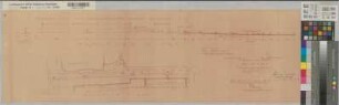 Münster (Münster) Verbindungsstraße Domplatz-Rothenburg Lageplan und Nivellement 1953 1 : 100/200 28,5 x 91 Pause Staatsneubauleitung Münster Regierung Münster Nr. 33980