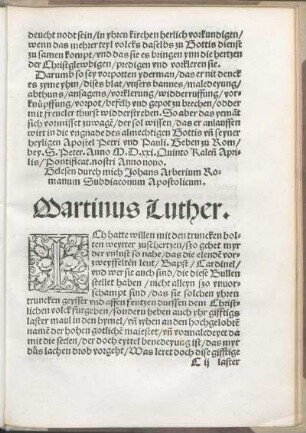 Martinus Luther.