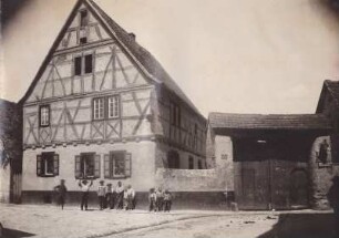 Bauernhaus. Fachwerk