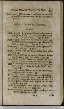 Historia Italiae et Heluetiae