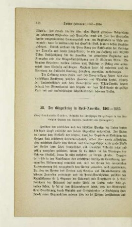 58. Der Bürgerkrieg in Nord-Amerika, 1861-1865