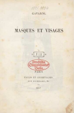 Masques et visages