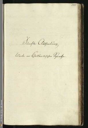 Fünfte Abtheilung. Werke in Holländischer Sprache